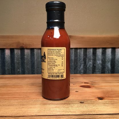 Honey Habanero BBQ Sauce label