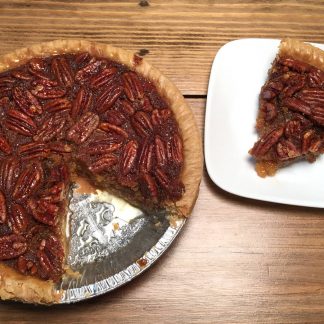 Sliced Pecan Pie