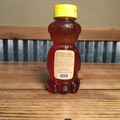 Pure Raw Honey 12oz label