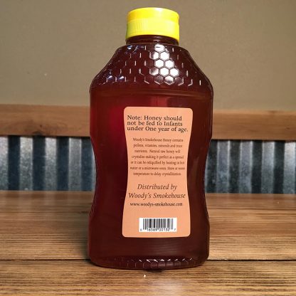 Pure Raw Honey 32oz label