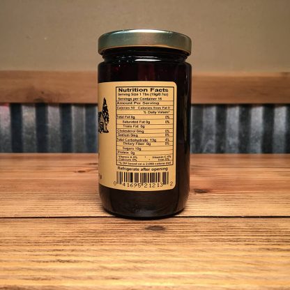 Blueberry Preserves label
