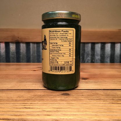 Green Pepper Jelly label